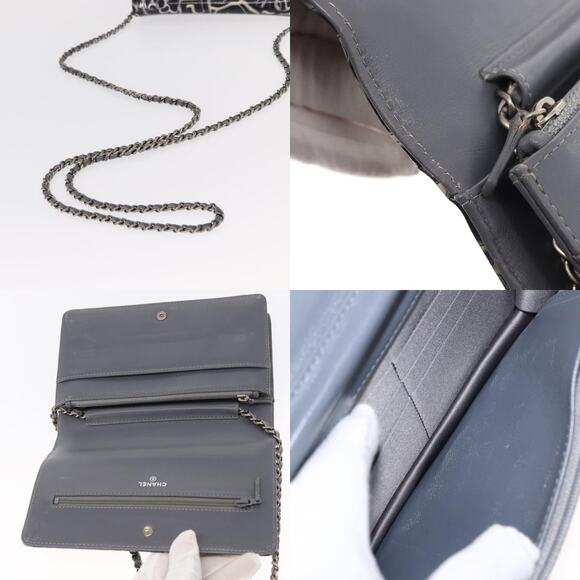 Chanel Camellia Coco Mark Chain Wallet - Picture 4 of 8